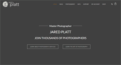 Desktop Screenshot of jaredplatt.com